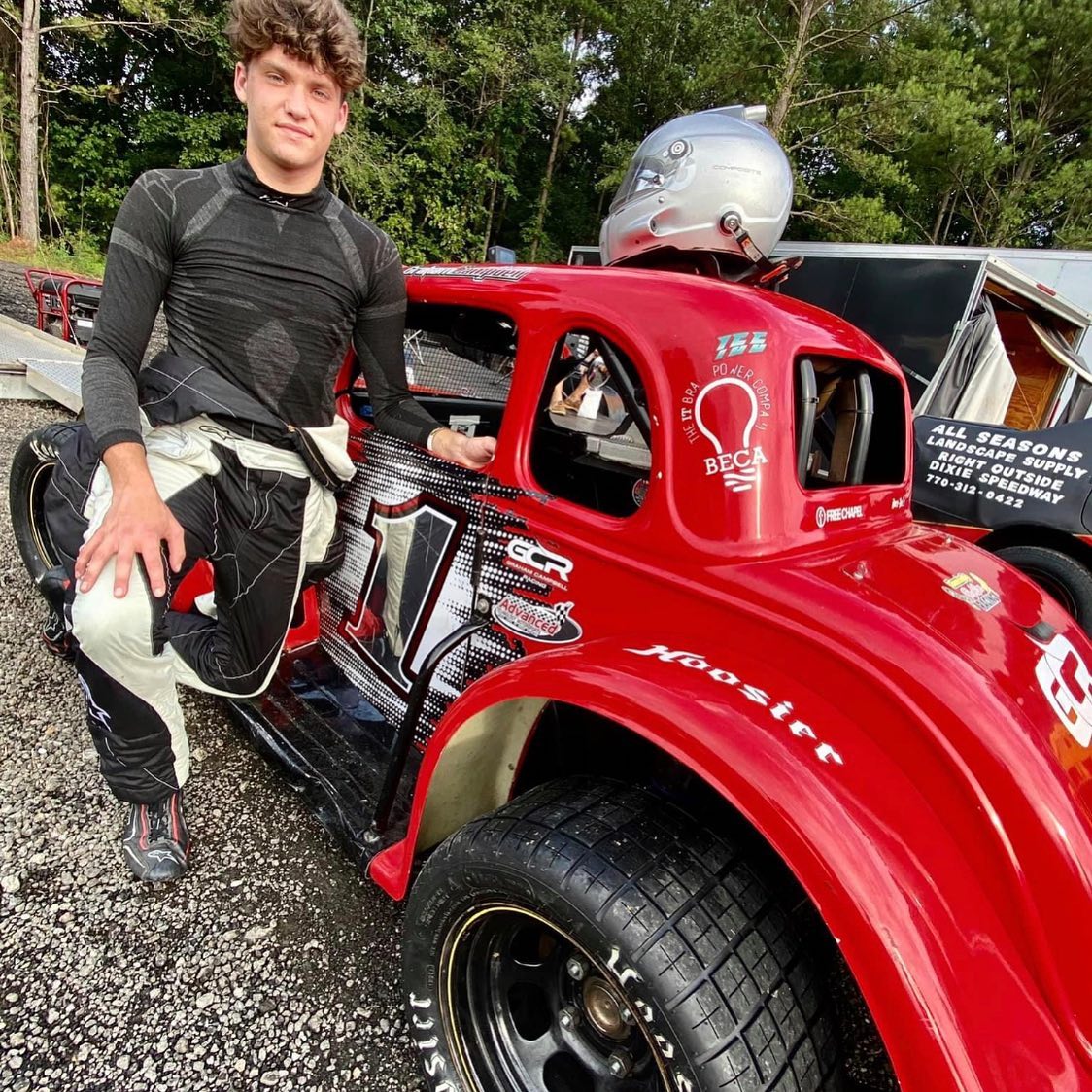 Ran first legend car dirt... - Graham Campbell Racing - GCR
