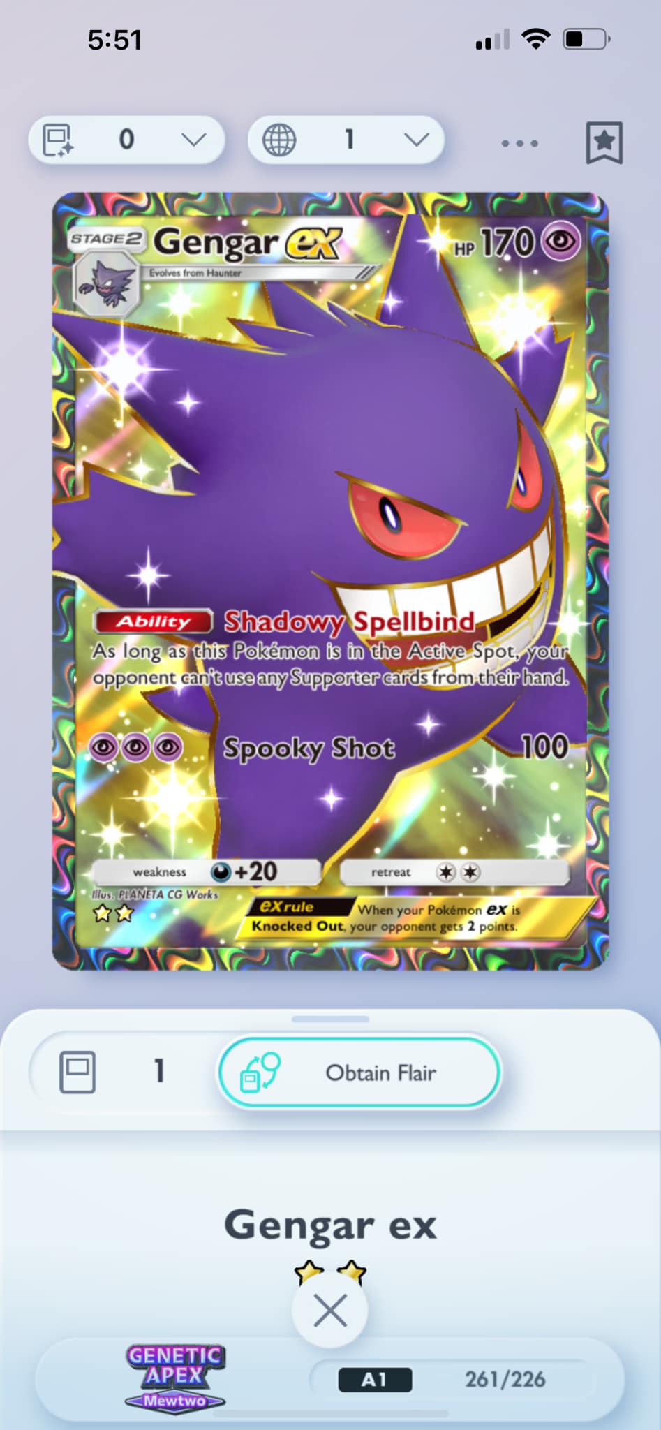 gengar pokemon card original 1st edition Sabrina's Colorless Artist Rare Gengar found in Pokemon