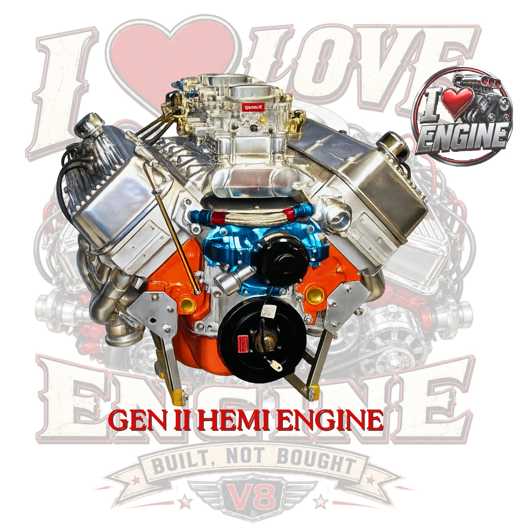 Mopar 820 HEMI is one of the most extreme and legendary racing