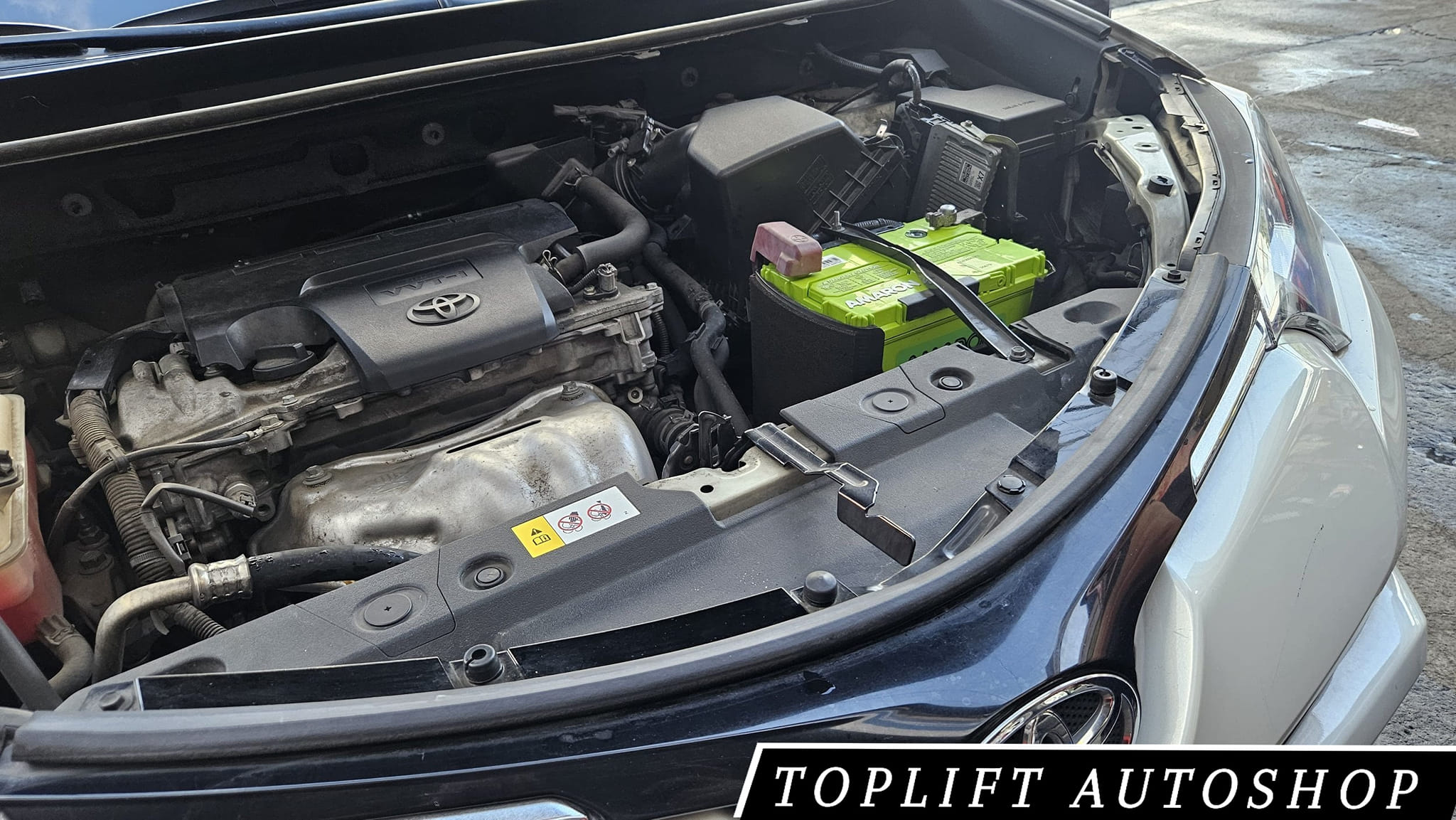 Amaron Hi Life 2smf installed in Toyota... - Toplift Autoshop