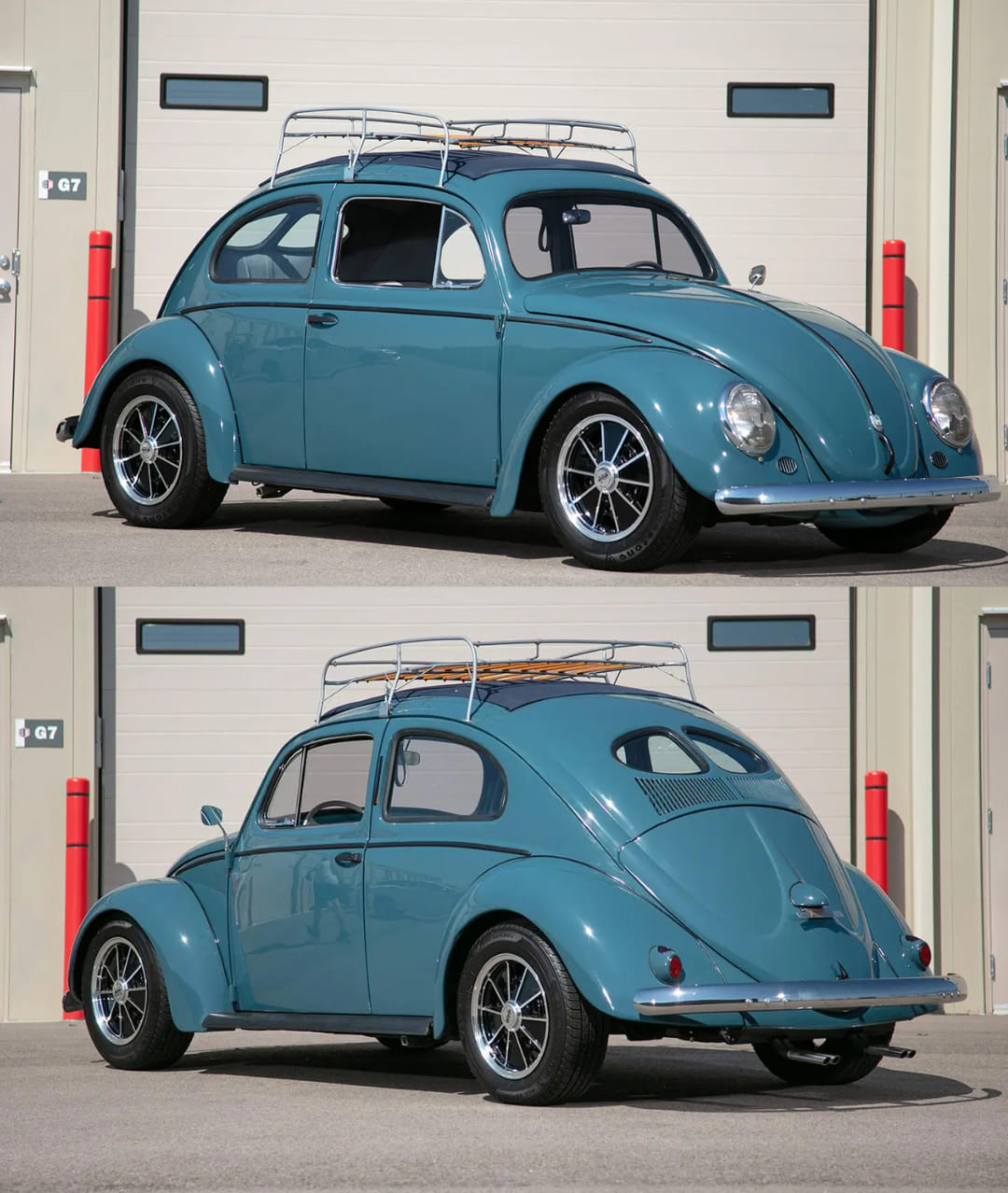 1953 Volkswagen Beetle Deluxe split-window classic car