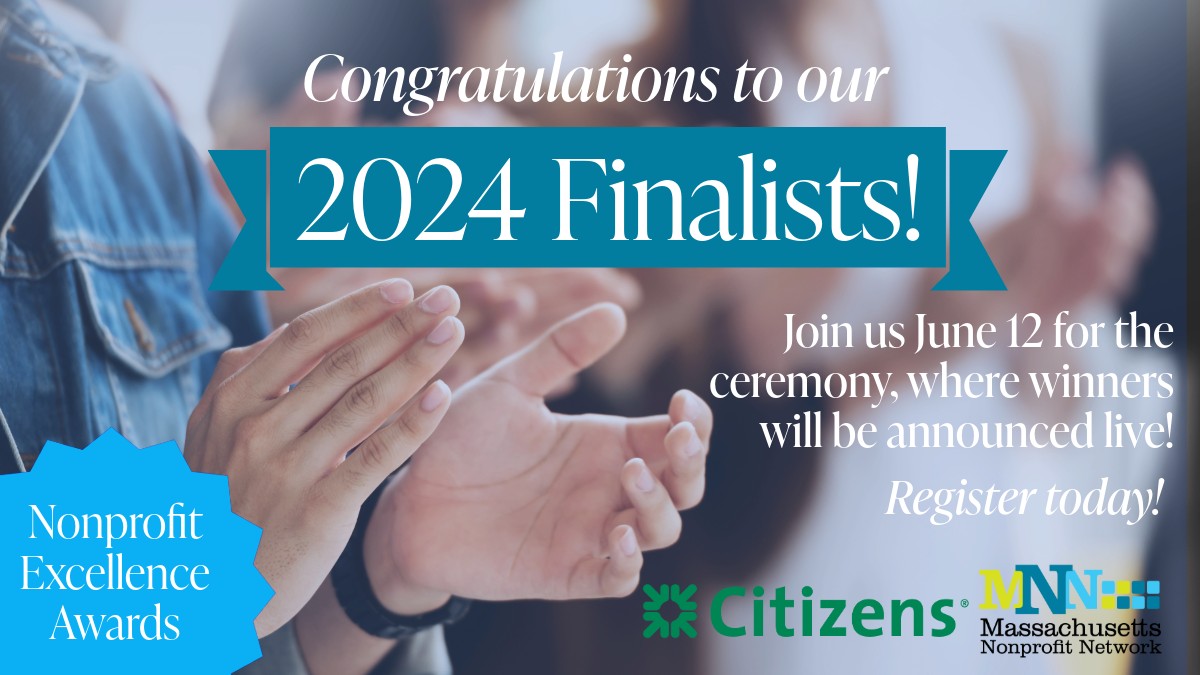 Congratulations to the... - Massachusetts Nonprofit Network