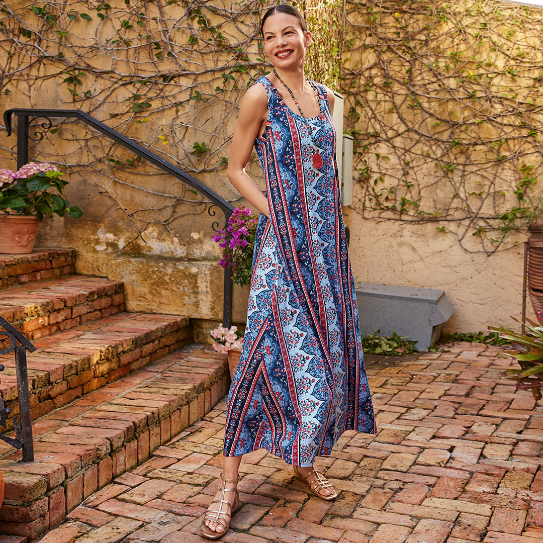 soft surroundings formal dresses The perfect dress for just about everything” – Ann P. Shop Santiago, the all-time bestseller, now at cat