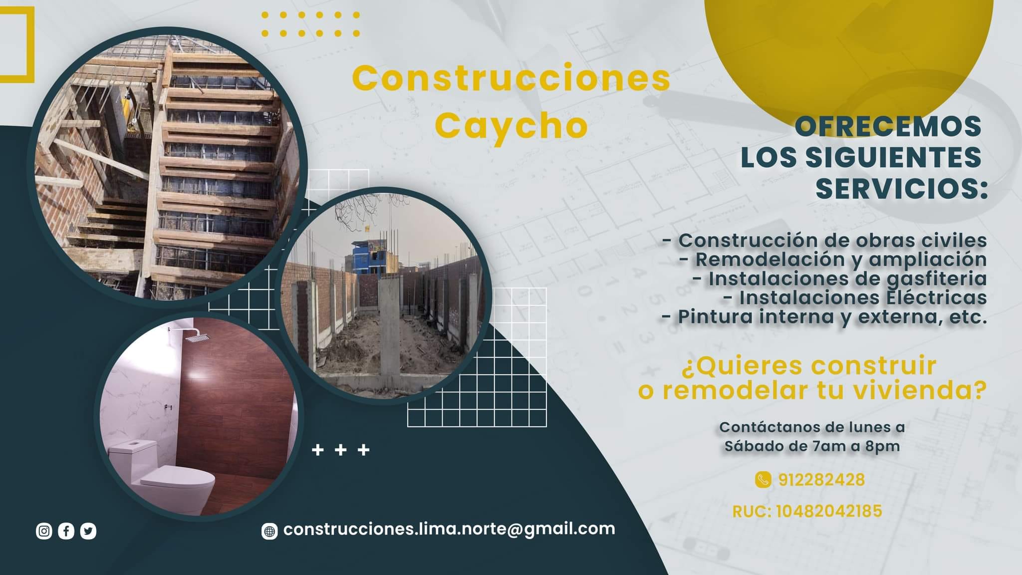 Construcción y servicios generales en Lima norte | Lima