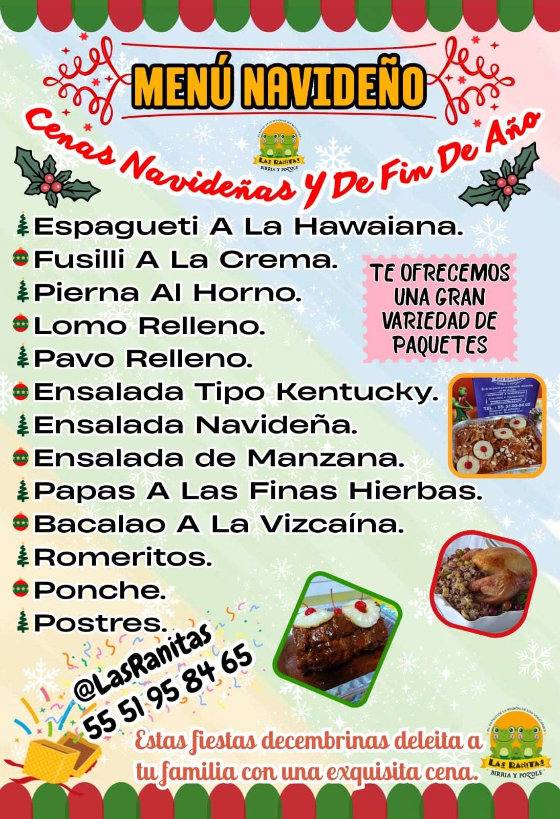 🎄 ️ ¡𝐂𝐞𝐥𝐞𝐛𝐫𝐚 𝐬𝐢𝐧 𝐞𝐬𝐭𝐫𝐞𝐬 𝐲 𝐜𝐨𝐧 𝐞𝐥 𝐬𝐚𝐛𝐨𝐫 𝐜𝐚𝐬𝐞𝐫𝐨 𝐝𝐞 𝐋𝐚𝐬 𝐑𝐚𝐧𝐢𝐭𝐚𝐬! | Facebook