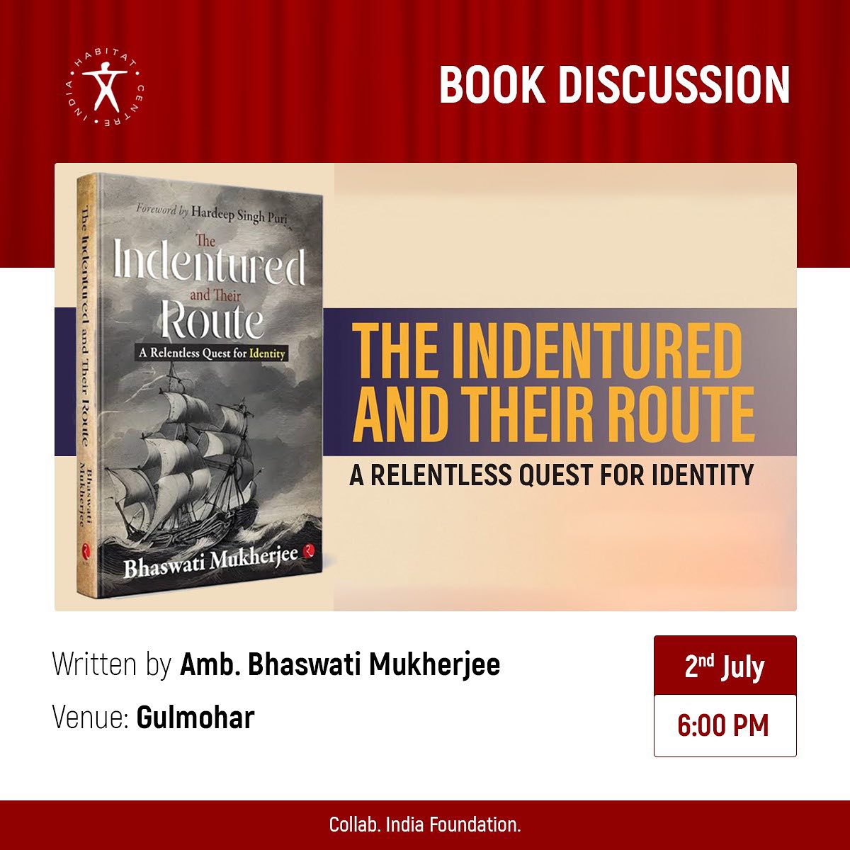 Habitat - Join us for a book discussion on “The Indentured and Their ...
