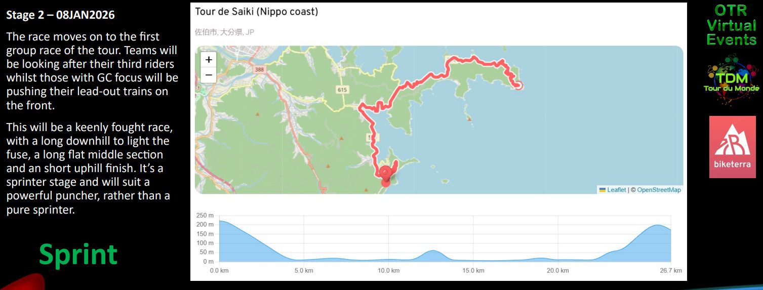 OTR - TDM 2026 - Stage 2 Preview Tomorrow's stage features a downhill ...