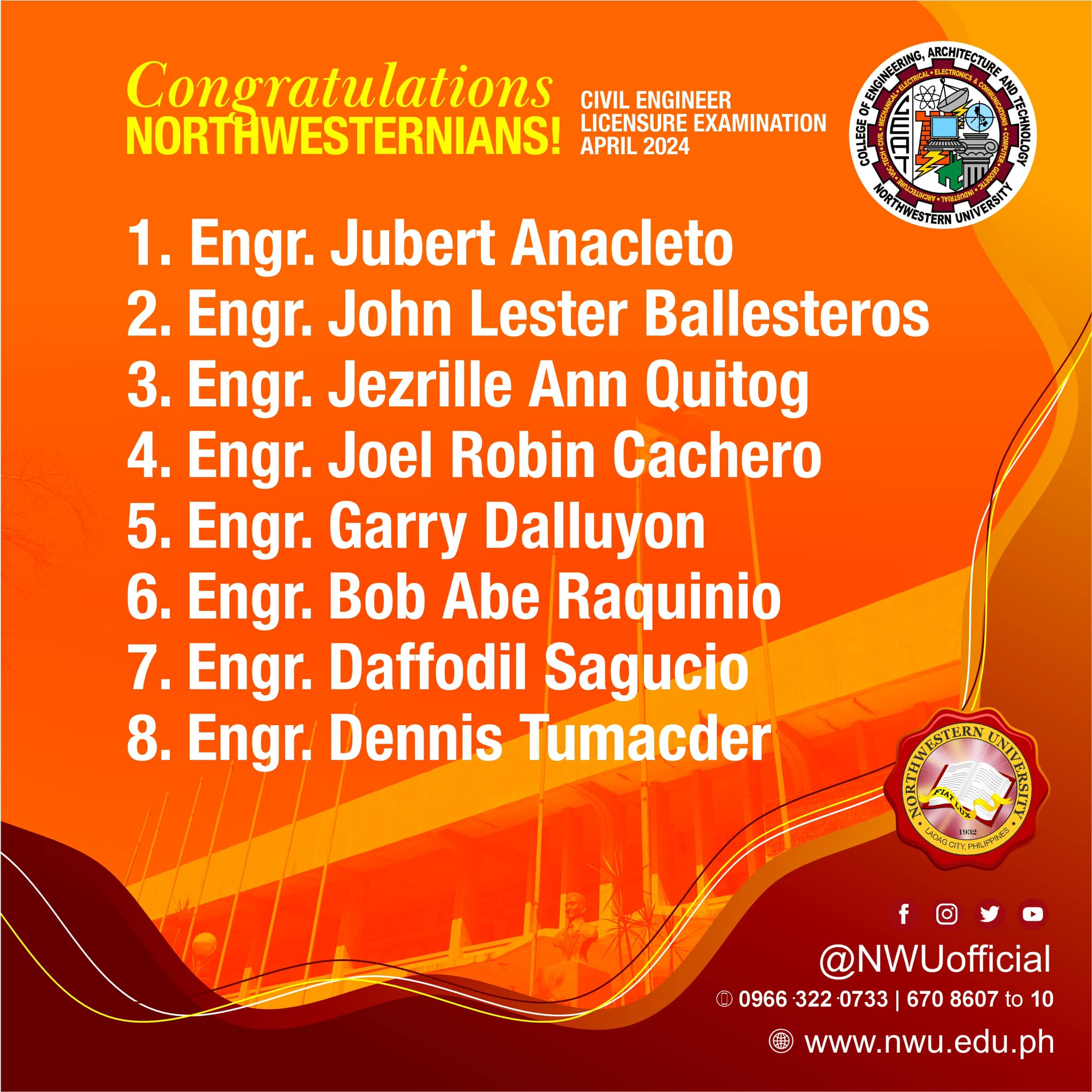 Congratulations to our new... - Northwestern University