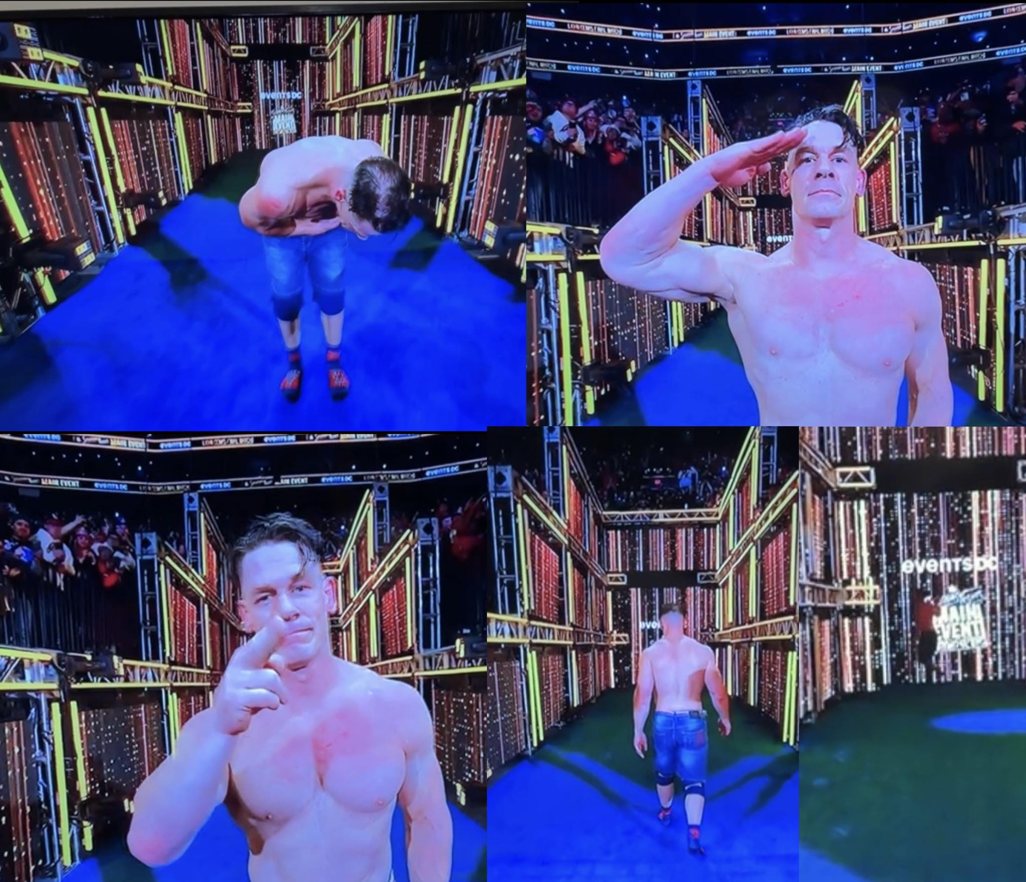 WWG-World - John Cena has taken the final bow, rendered his last 