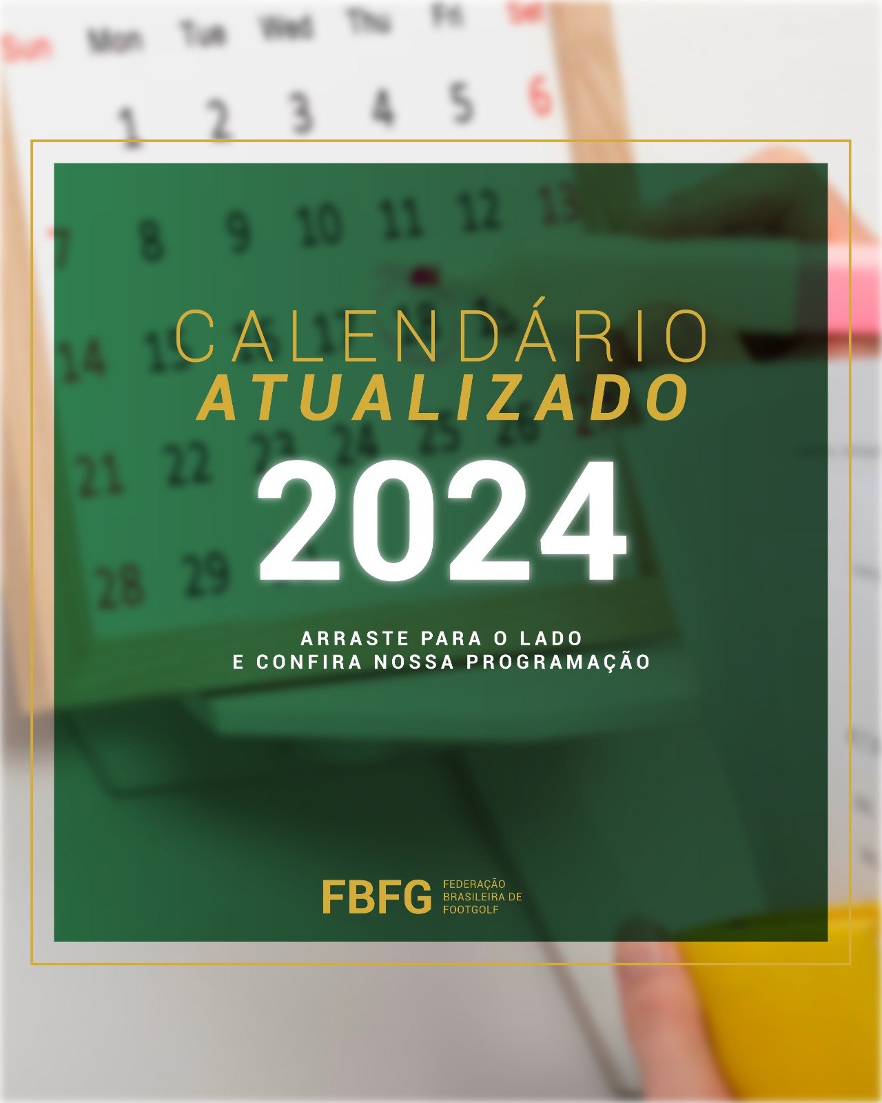 Para encerrar o ano da... - Federação Brasileira de Footgolf | Facebook