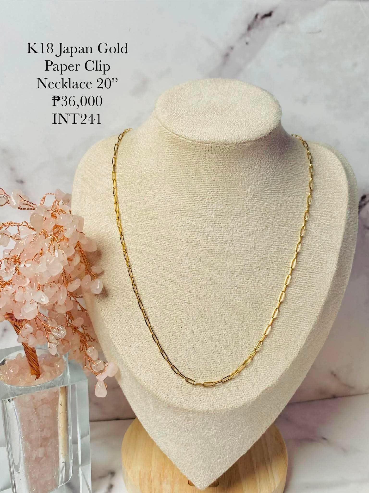 K18 Japan Gold Necklaces?? Cash on delivery ? Cash on Pick Up 