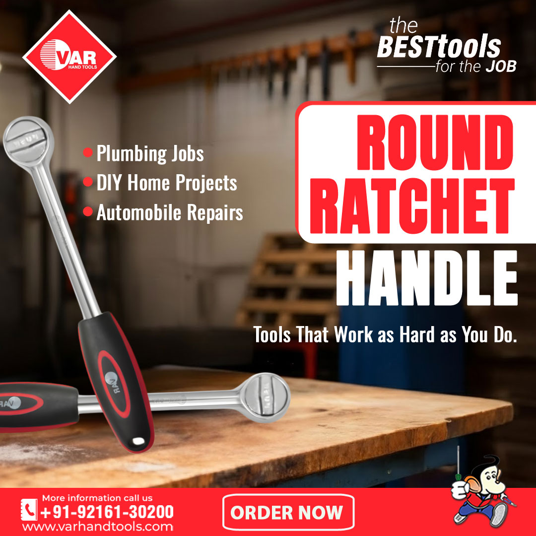 Var Hand Tools - 🔧 ROUND RATCHET HANDLE – Built to Perform... | Facebook