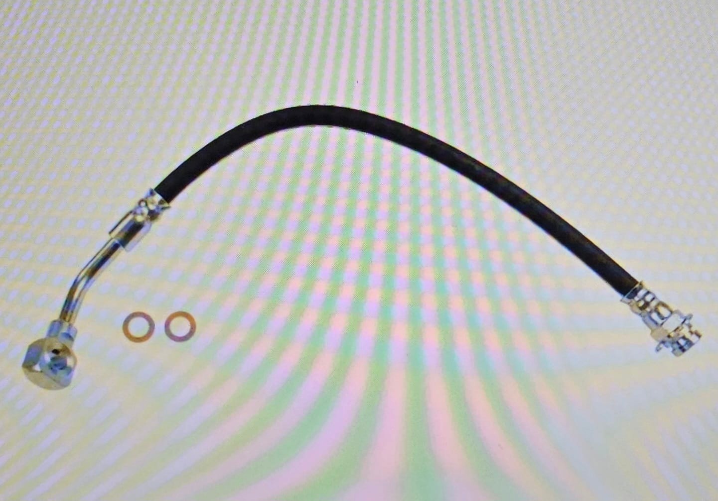 Steel 10mm-1.0 Thread Bubble Flare To 10mm-1.0 Bubble Flare Metric Brake Line Coupler Fittings
