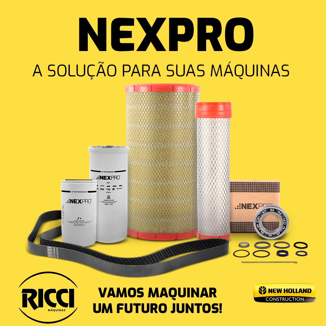 🔧 Cuidando da... - Ricci Máquinas - New Holland Construction