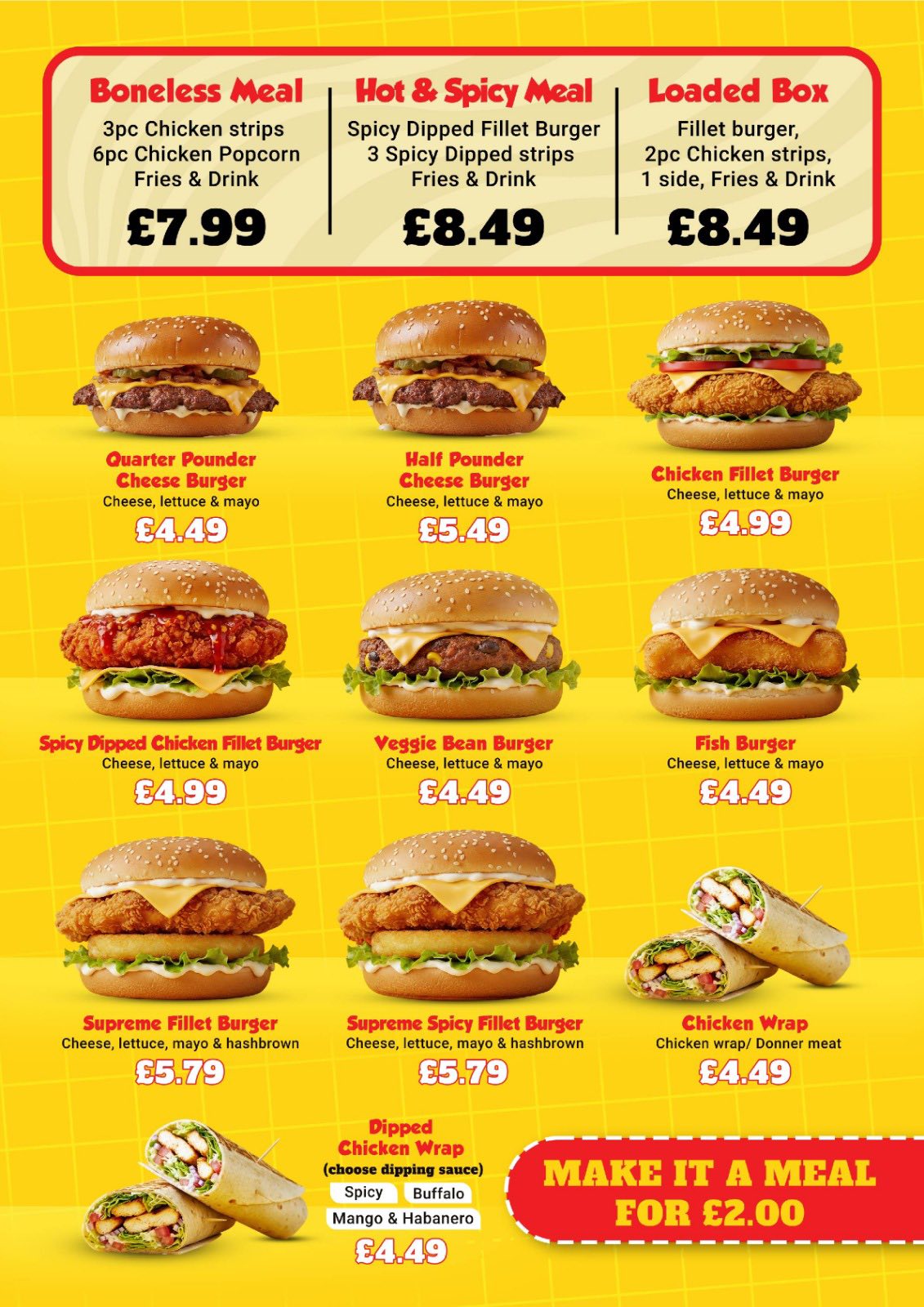 The Food - NEW MENU LAUNCHED BIG. LOUD. LOADED. Smash Burgers dripping ...