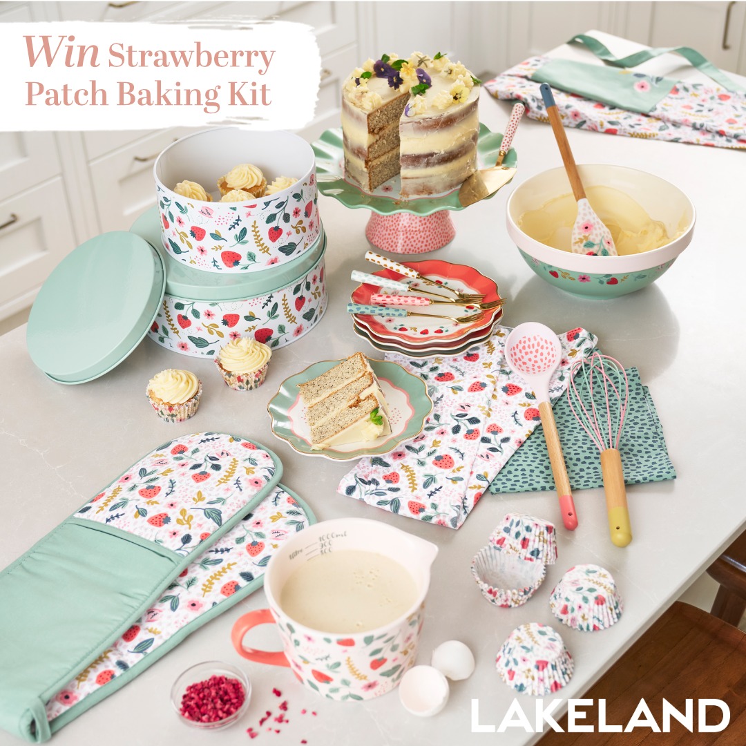 Lakeland - CLOSED! Win a Strawberry Patch baking range... | Facebook