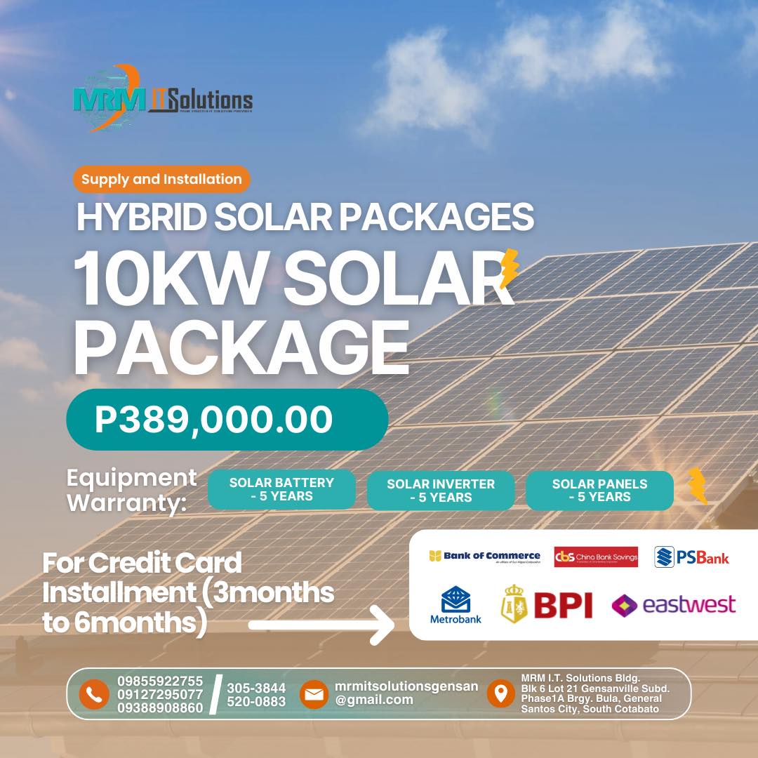 CCTV-Solar-Aircon Gensan | General Santos City