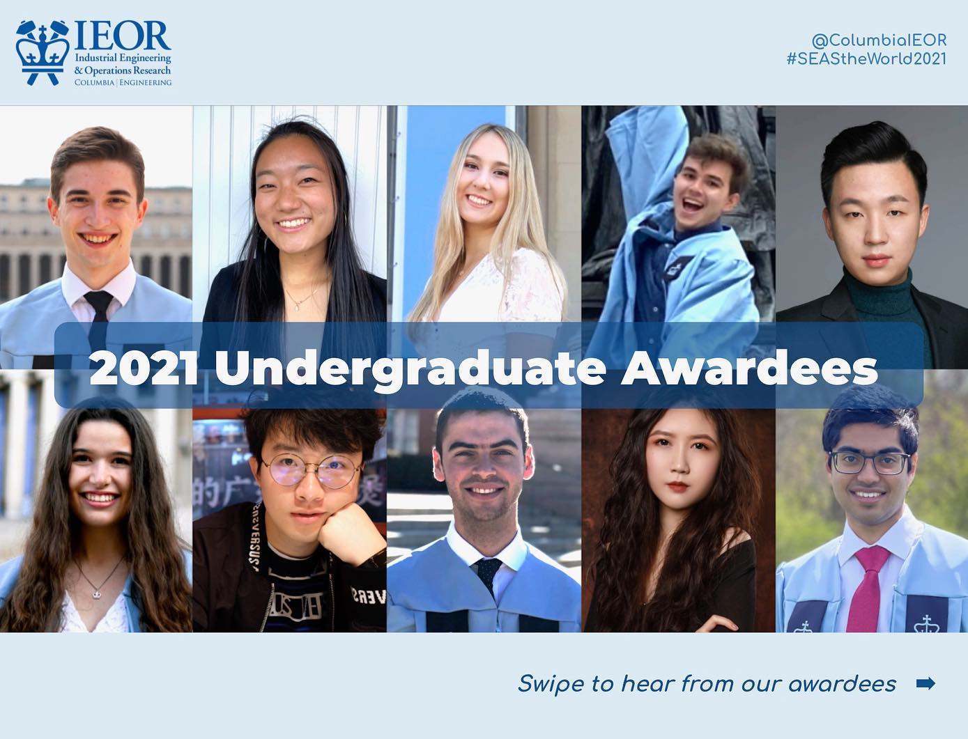 We are excited to announce our... - IEOR Columbia University