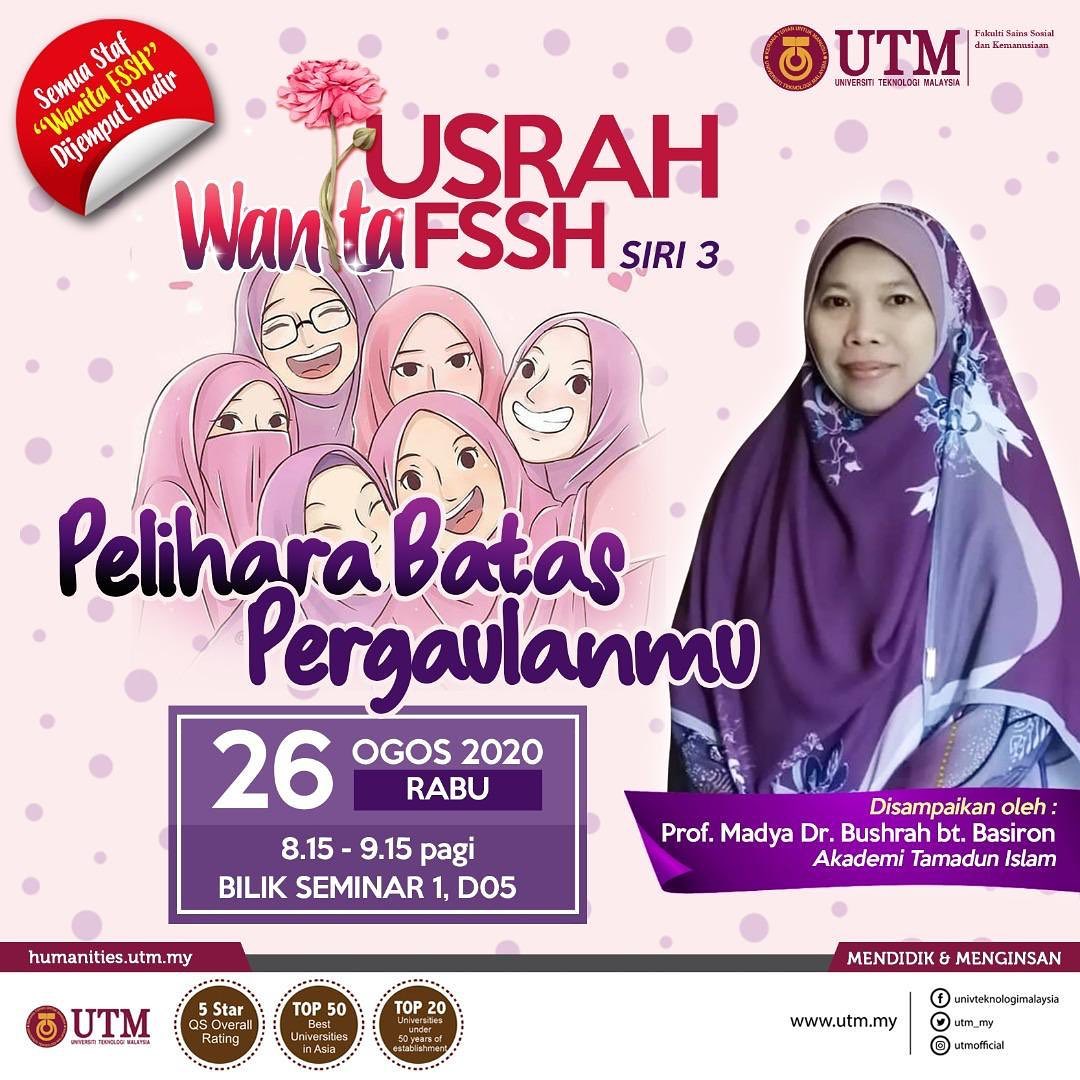 Alhamdulli... - Faculty of Social Sciences and Humanities, UTM | Facebook