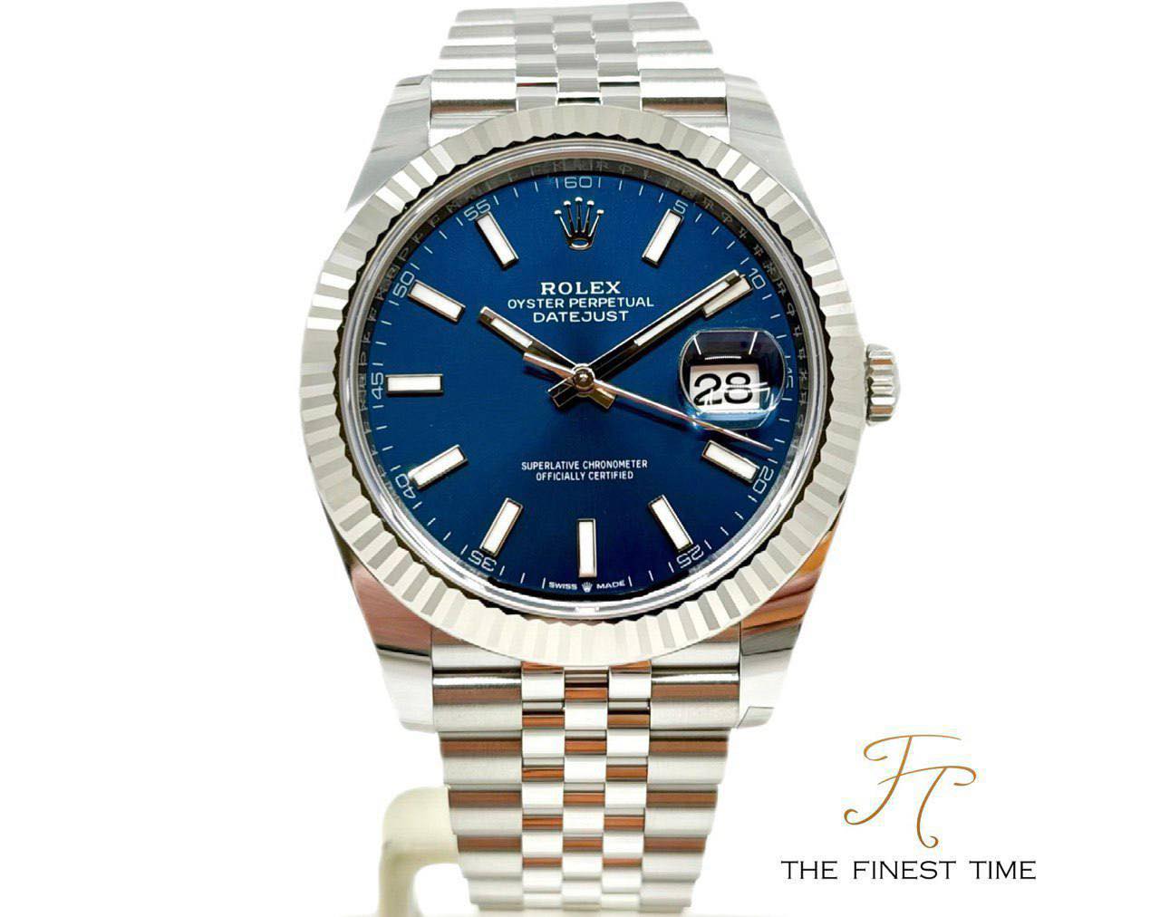Rolex Datejust 41 126334 Blue... - The Finest Time Singapore | Facebook