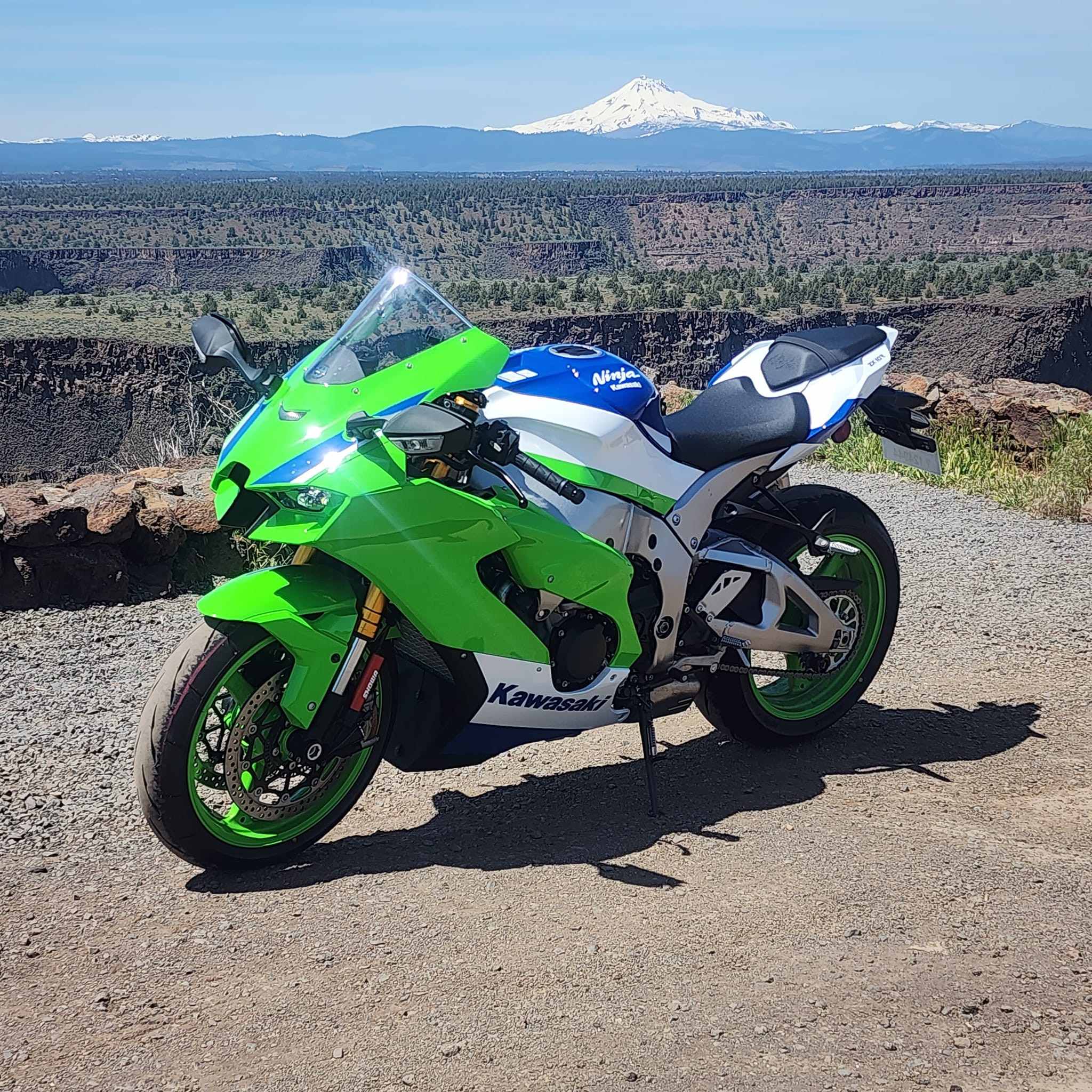I'm out of Madras 2024 zx10r if u see me around say what's up I