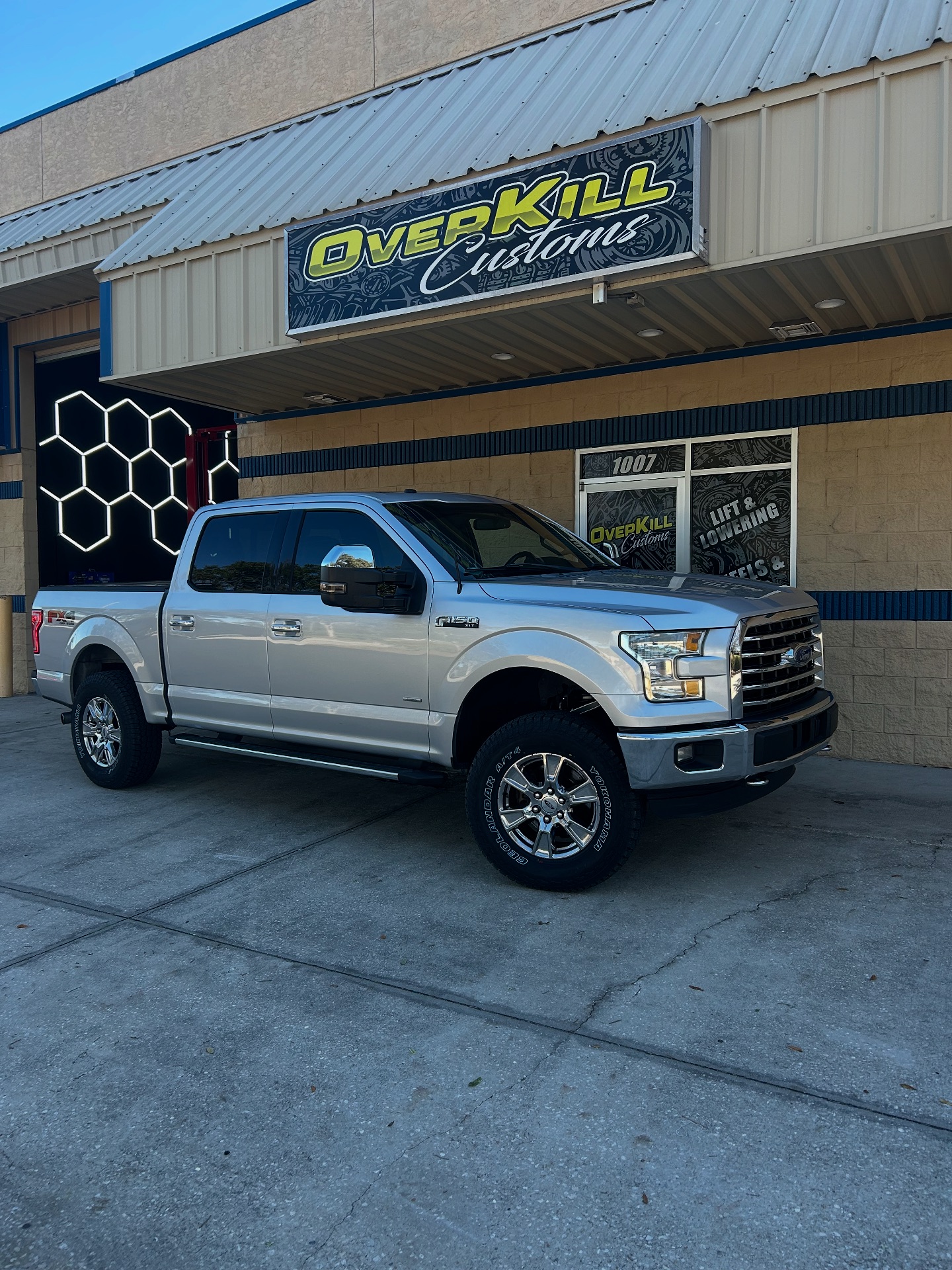 Check out this 2016 Ford F150 with a... - Overkill Customs | Facebook