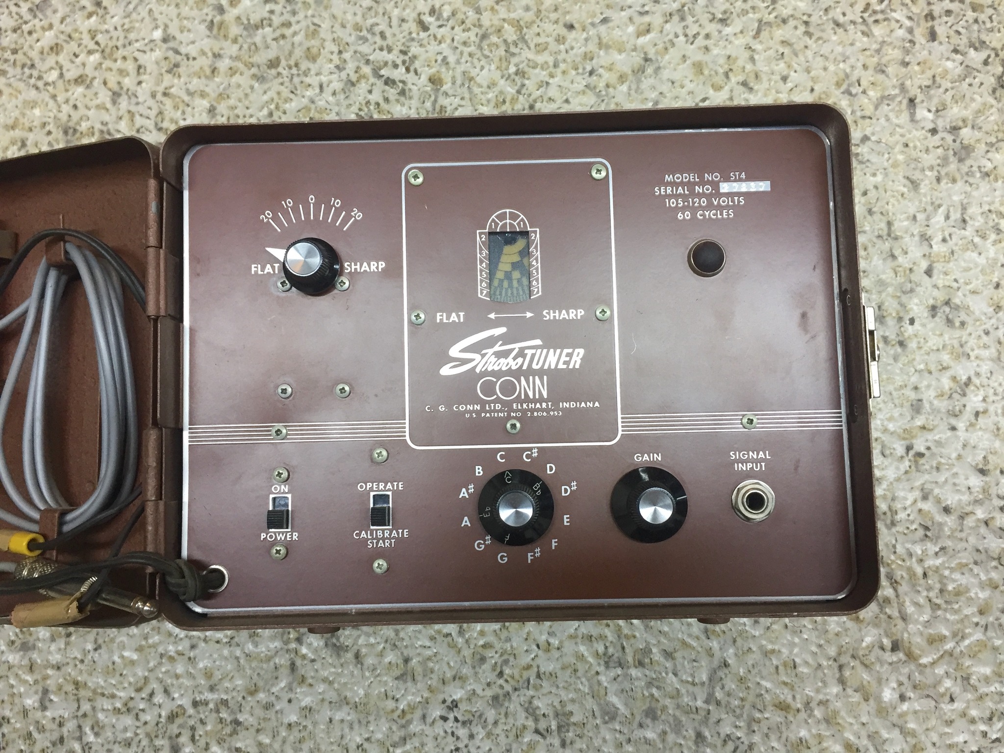 Restoring a 1970s Conn ST-11 strobo tuner