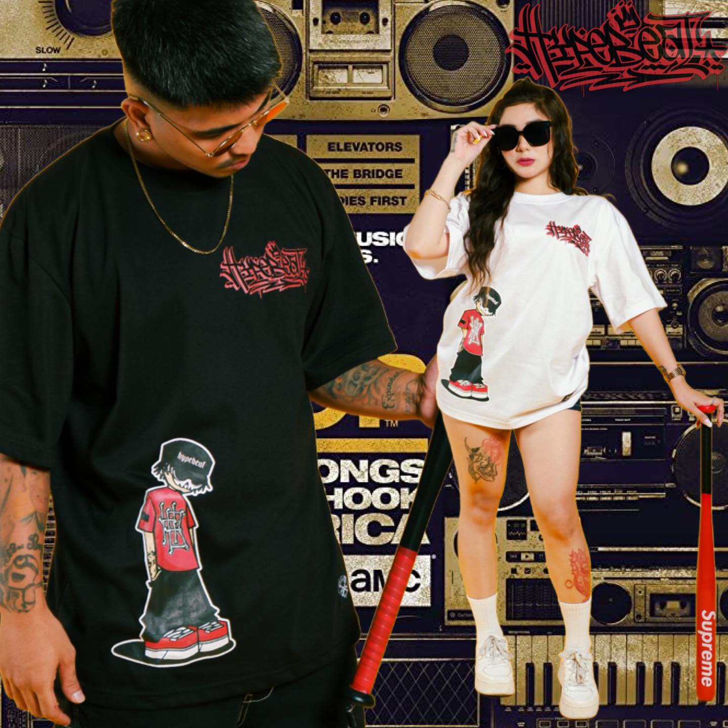 RAPOLLO - HYPEBEAT “HIPHOPHEADS” Tee 📌Located at Corner Brgy. Paknaan ...
