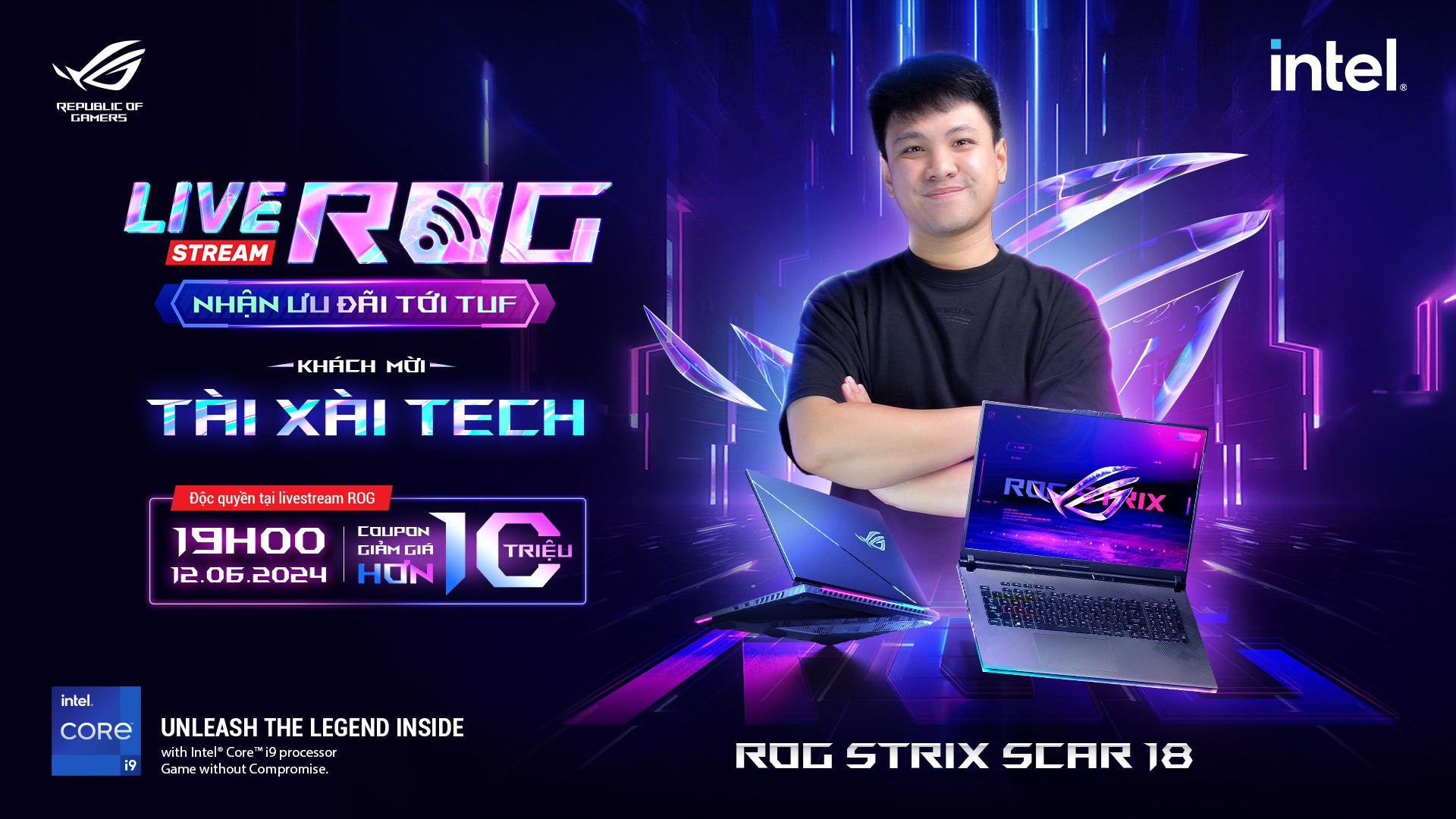 Bạn đã đánh dấu sự kiện ROG Live... - ASUS Republic of Gamers