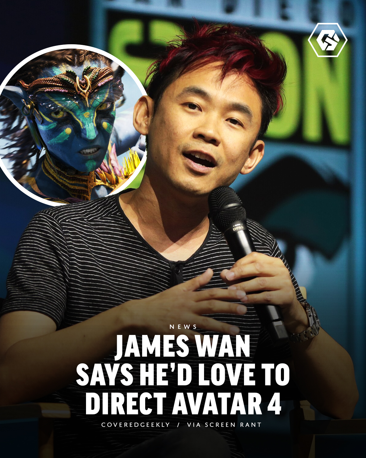 CoveredGeekly - While talking with Screen Rant, James Wan... | Facebook