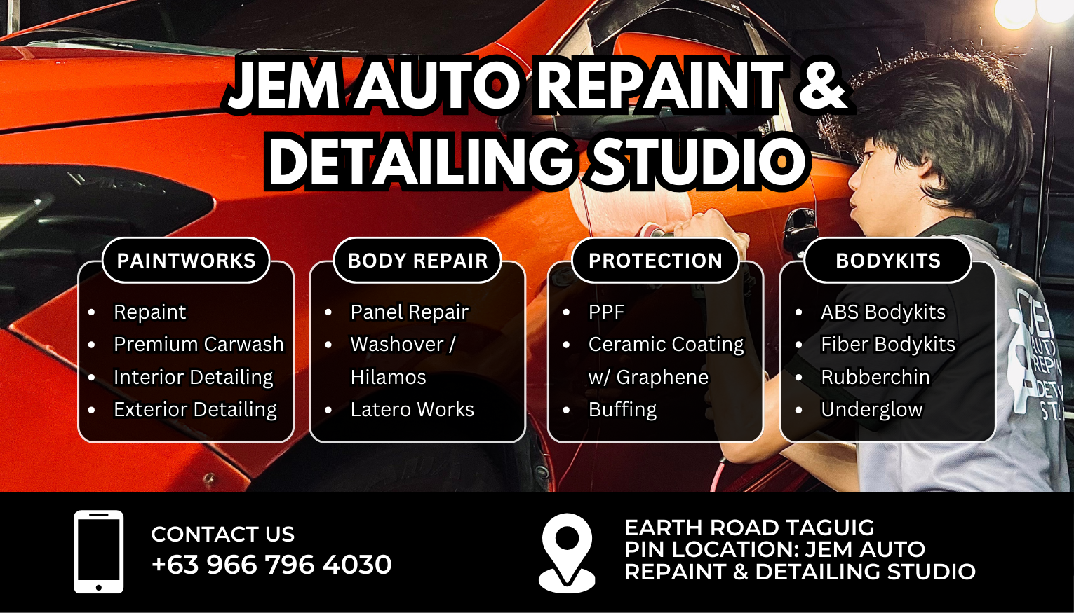 JEM Auto Repaint & Detailing Studio | Taguig