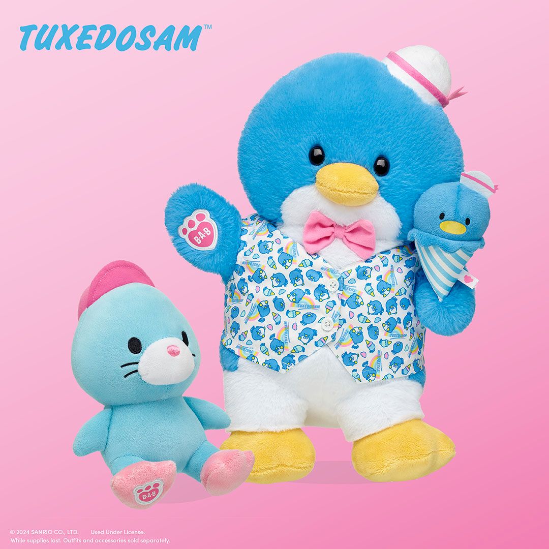 Tuxedosam is now available as a limited-edition keychain! 💙 Get