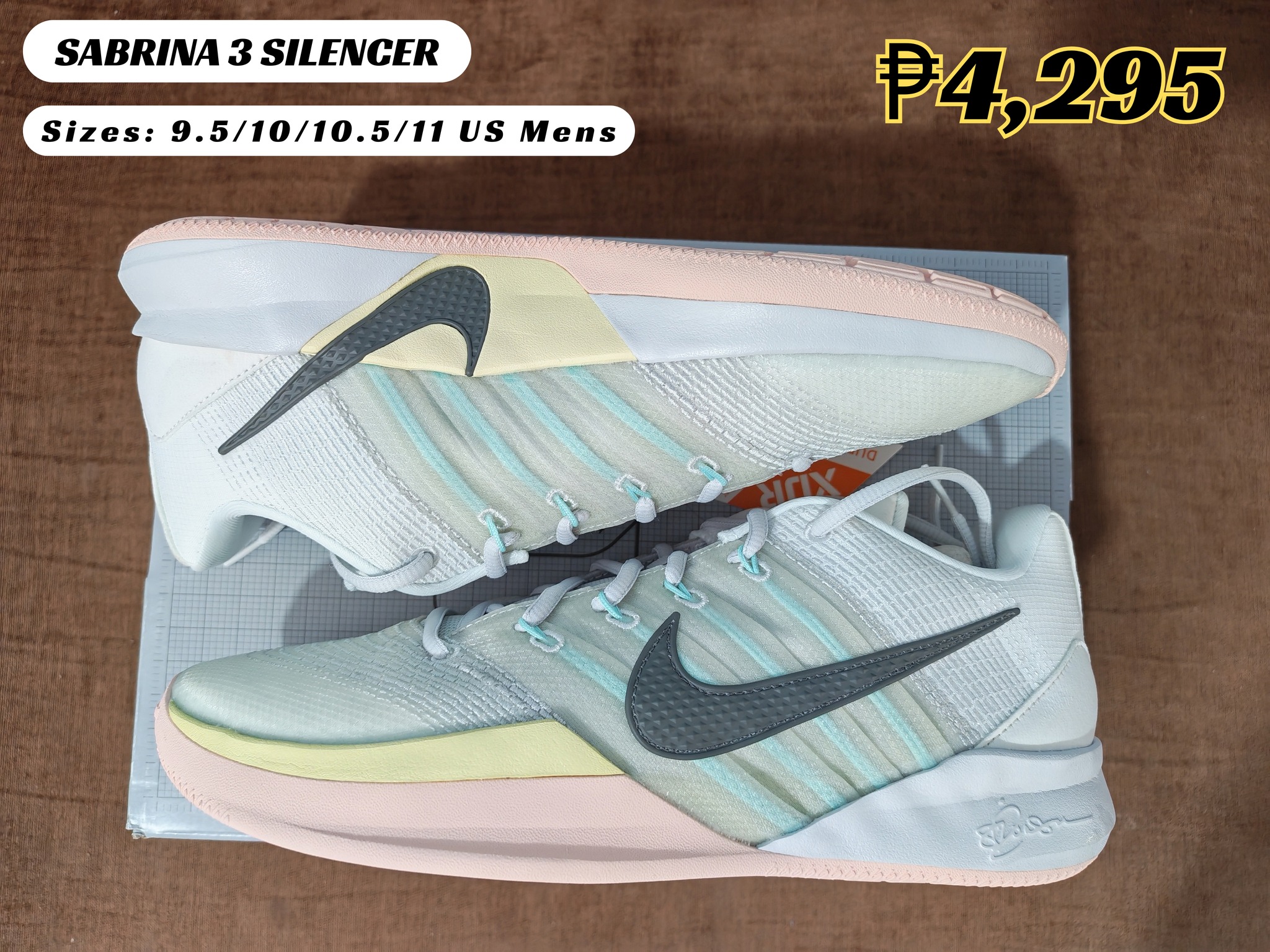 ?FOR SALE SABRINA 3 ? ☑️ Sabrina 3 Clay Green ₱ 4,495 ONLY 