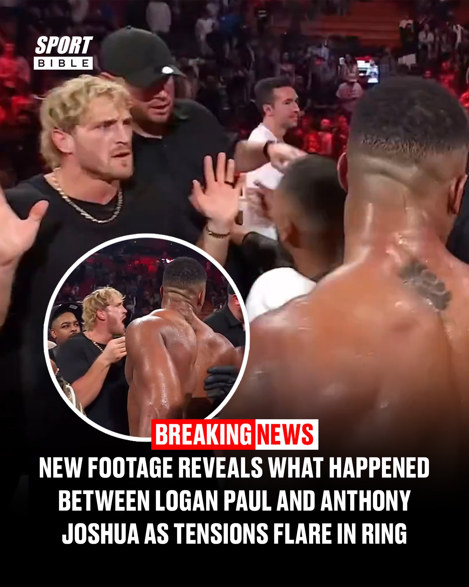 🚨 THINGS GOT HEATED 🚨 New footage... - SPORTbible Australia | Facebook
