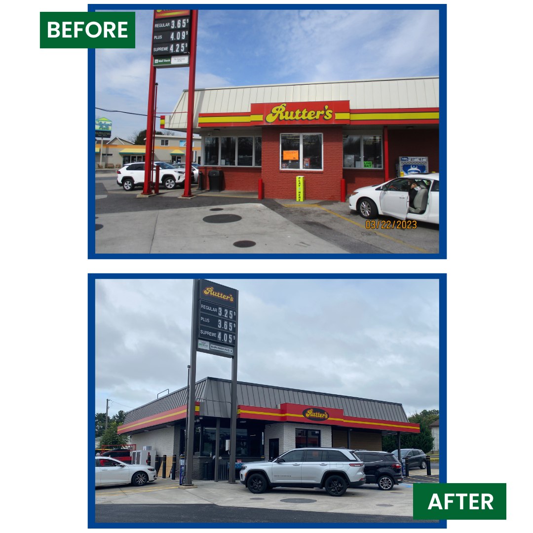 🚧 Before & After: Rutter’s on Rt.... - Keller Contracting LLC | Facebook