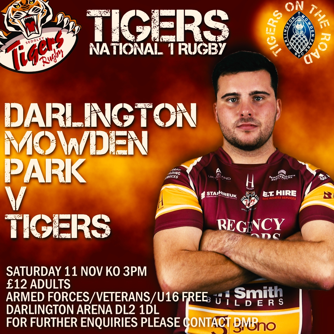 🏉 We are back on the road Saturday... - Sedgley Tigers RUFC | Facebook