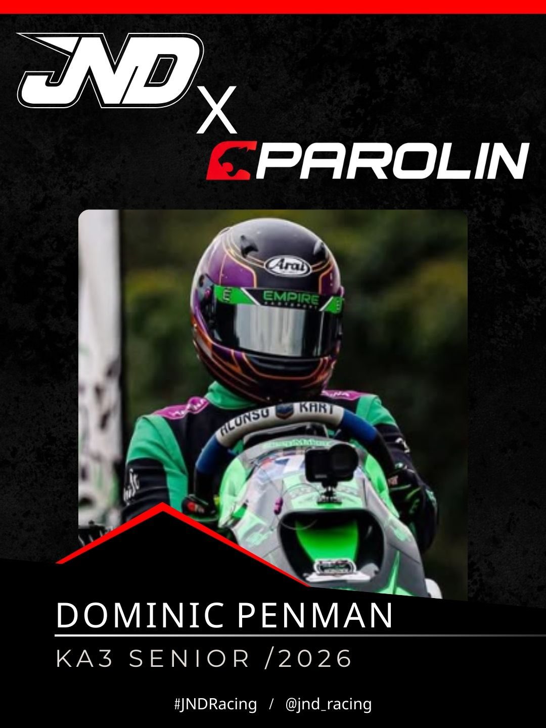 JND Racing - 🏎️ JND Racing | 2026 Driver Lineup – Seniors... | Facebook