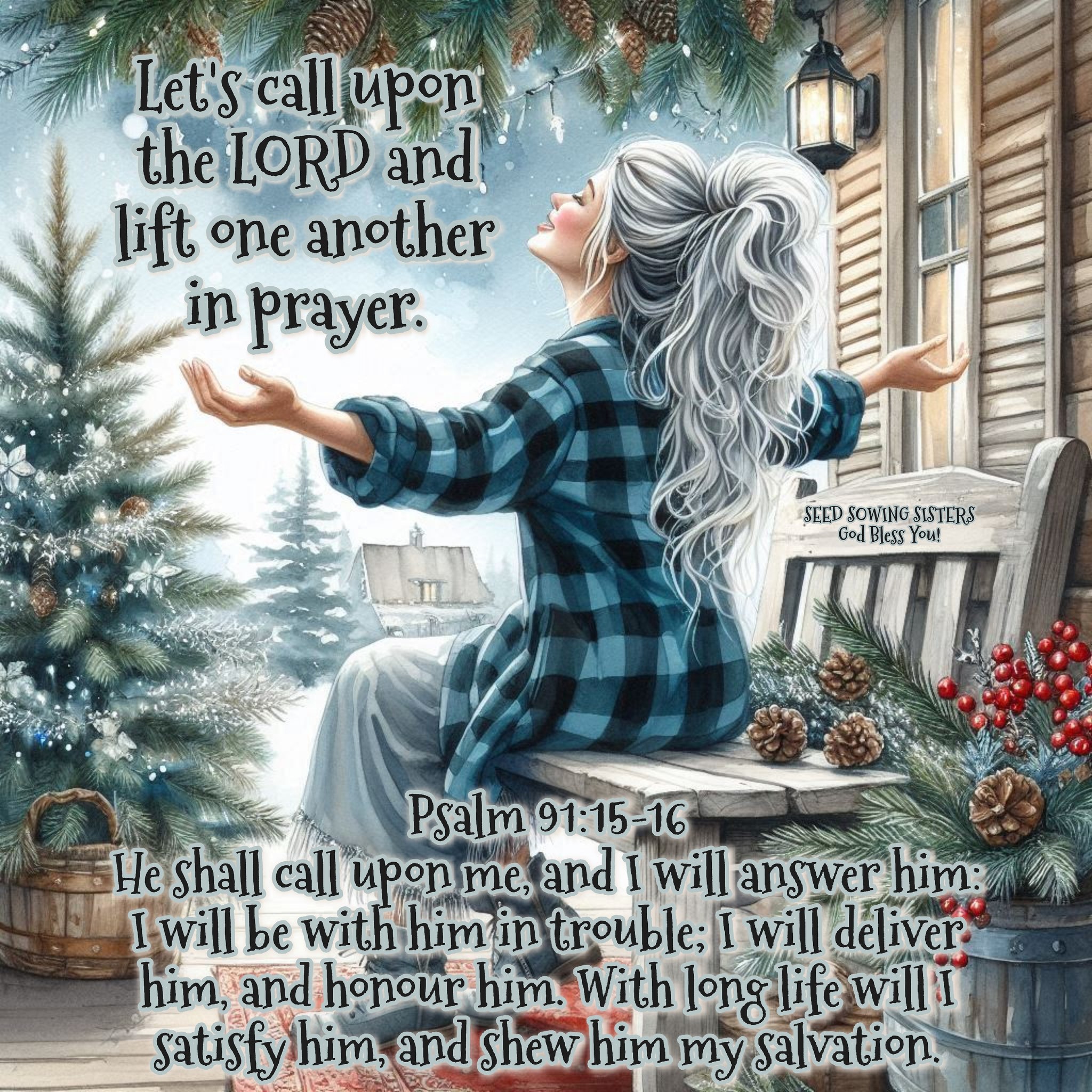 Seed - Prayer is powerful. 🙏🩵🙏 Let's lift our voices to Heaven. 🩶🌿🩵🌿🩶🌿 ...