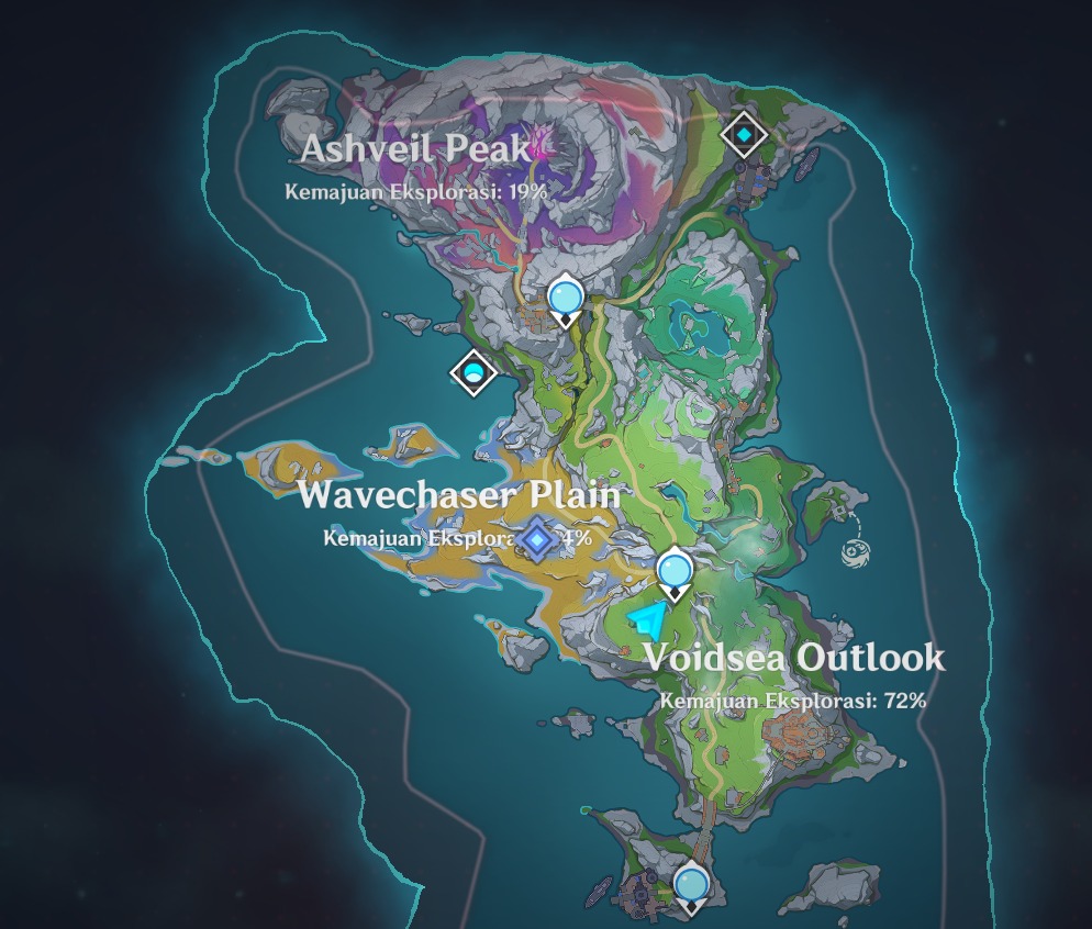 Genshin Impact Indonesia Official | modal eksplor map ini sama monthly ...