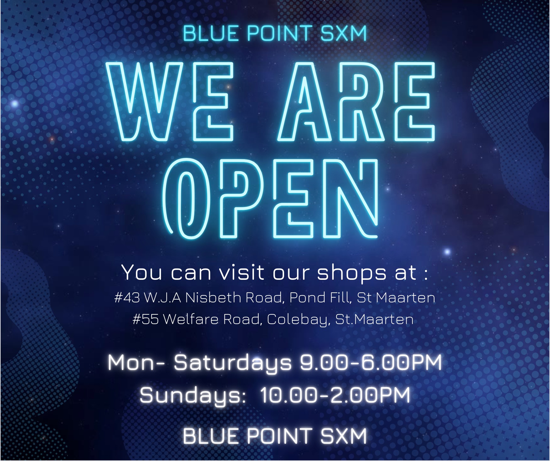 Blue Point - Start making your Christmas list! Come see...