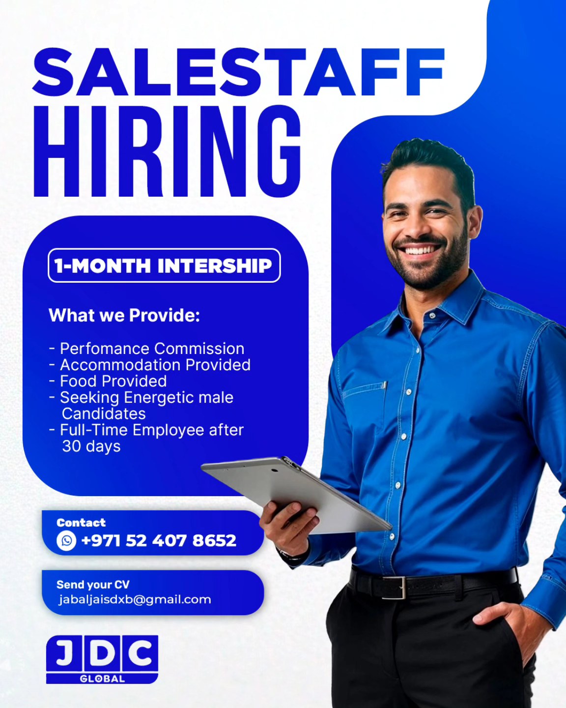 Jabaljais - Sales Internship with FULL BENEFITS! 🏠🍛 Ready to hustle ...