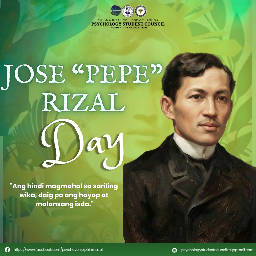 𝐏𝐑𝐂𝐋 - Si Jose Rizal ang pambansang bayani ng Pilipinas. Ipinaglaban ...