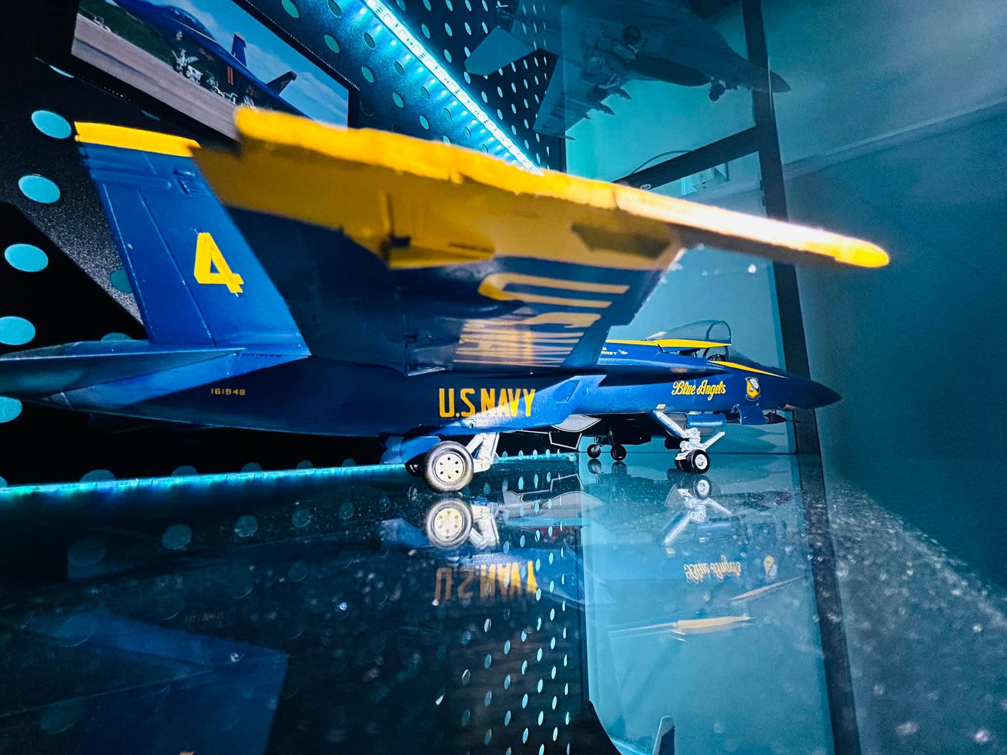 Jets from different aerobatic demo groups 1:48