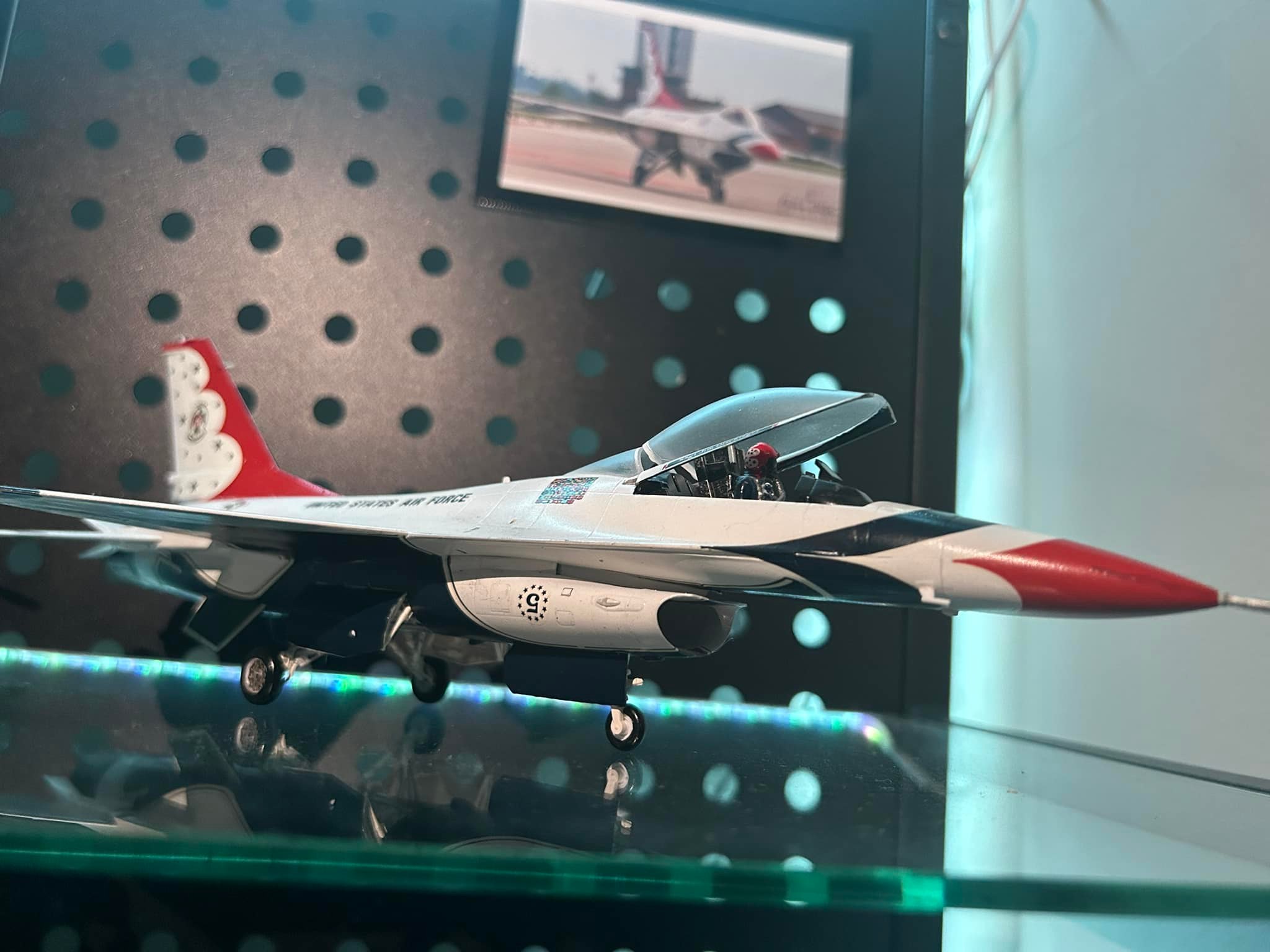 Jets from different aerobatic demo groups 1:48