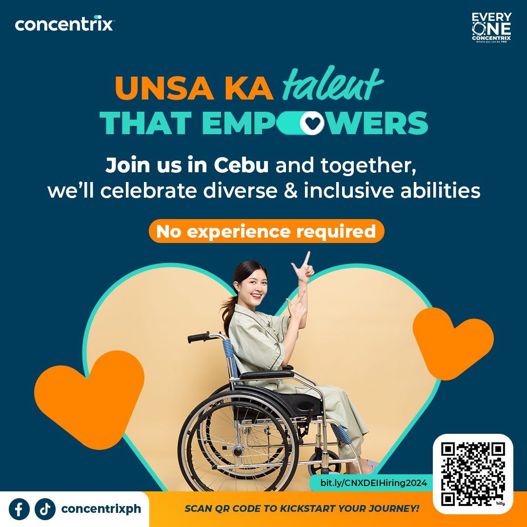 Concentrix - Your abilities are beyond limits! Scan the QR code or go ...