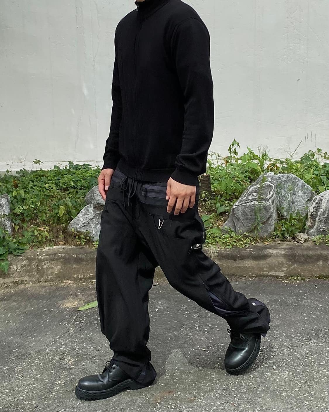 Brand New FW22 Undermycar x Nonnod Cadet Two Layered Multi Zip 
