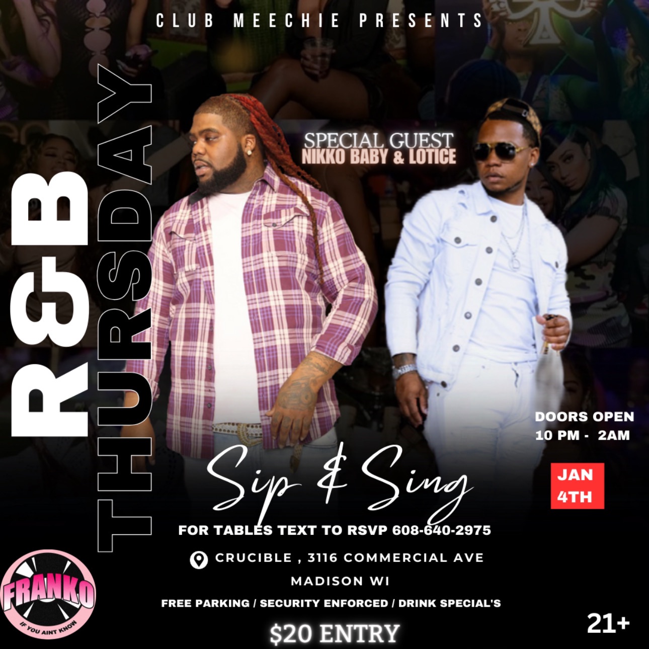Crucible - 🎶 Get ready for the ultimate R&B experience at R&B Thursday ...