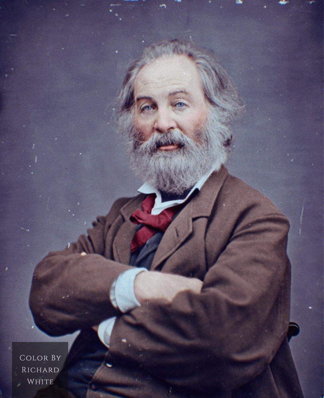 90s Largely Literary Walt Whitman L 偉人 90s Largely Literary Walt