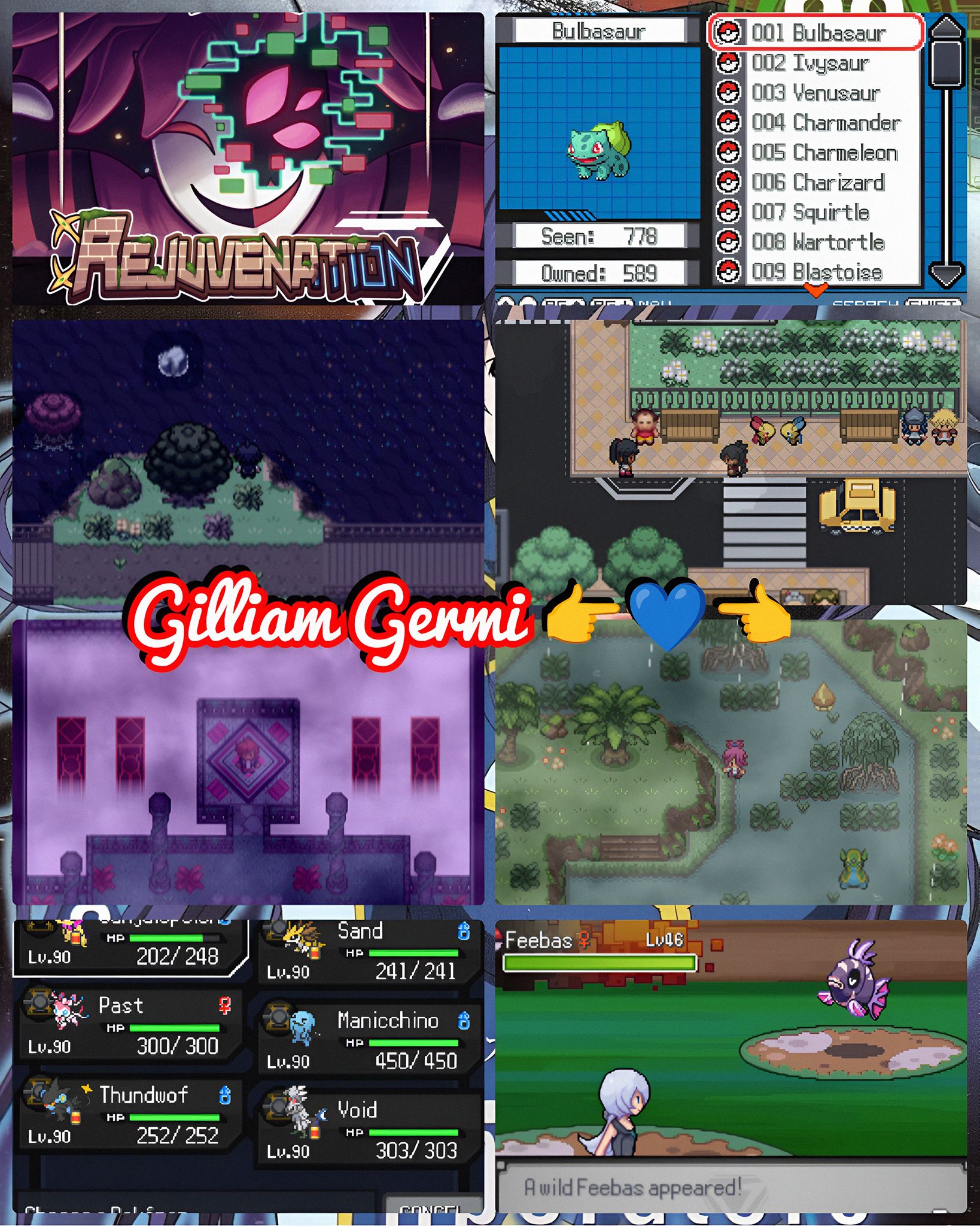 Gilliam - 🌊🌿[RPGXP] LATEST VERSION 🔥 ⚡ 🧡Pokemon Rejuvenation RPGXP ...
