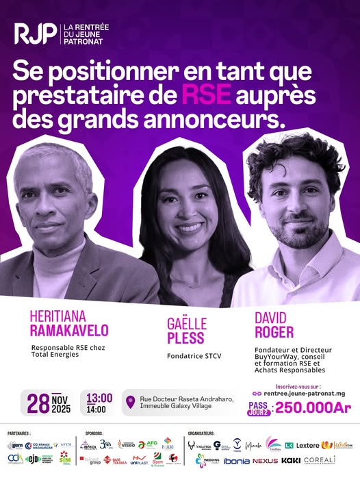 STCV - 𝐒𝐓𝐂𝐕 𝐬𝐞𝐫𝐚 à 𝐋𝐚 𝐑𝐞𝐧𝐭𝐫é𝐞 𝐝𝐮 𝐉𝐞𝐮𝐧𝐞 𝐏𝐚𝐭𝐫𝐨𝐧𝐚𝐭 𝟐𝟎𝟐𝟓 ! 🌍 Une nouvelle ...